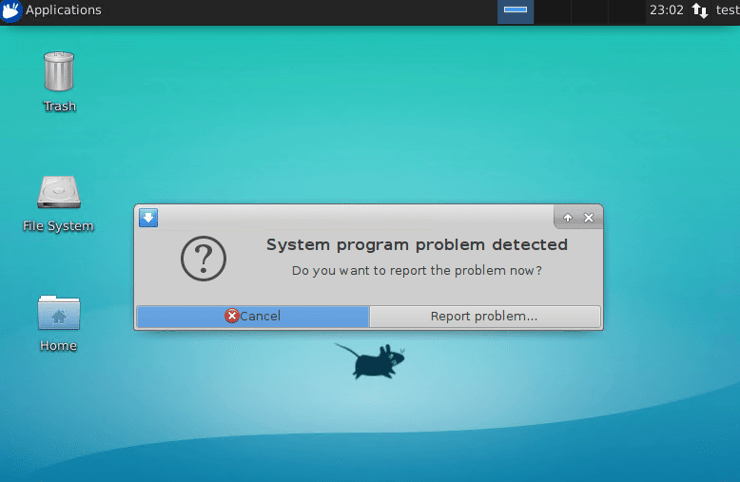 ubuntu System program problem detected