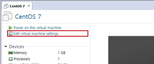 vmware workstation settings
