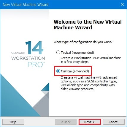 vmware create new virtual machine 2
